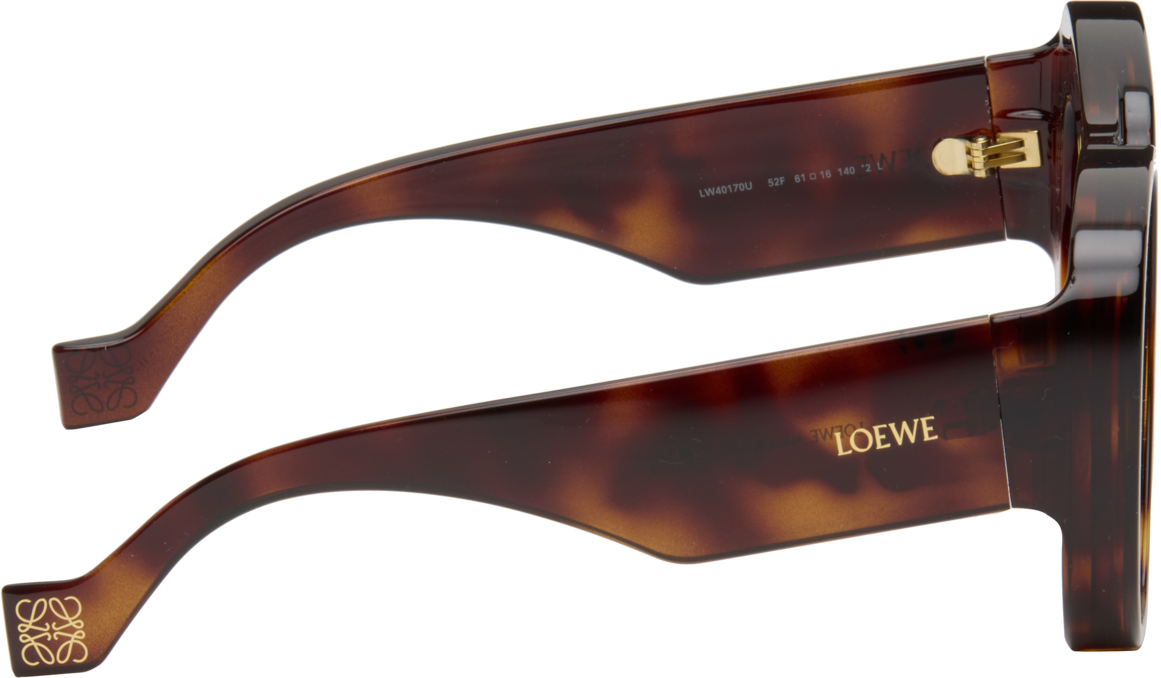 Loewe Full Frame Sunglasses In Brown