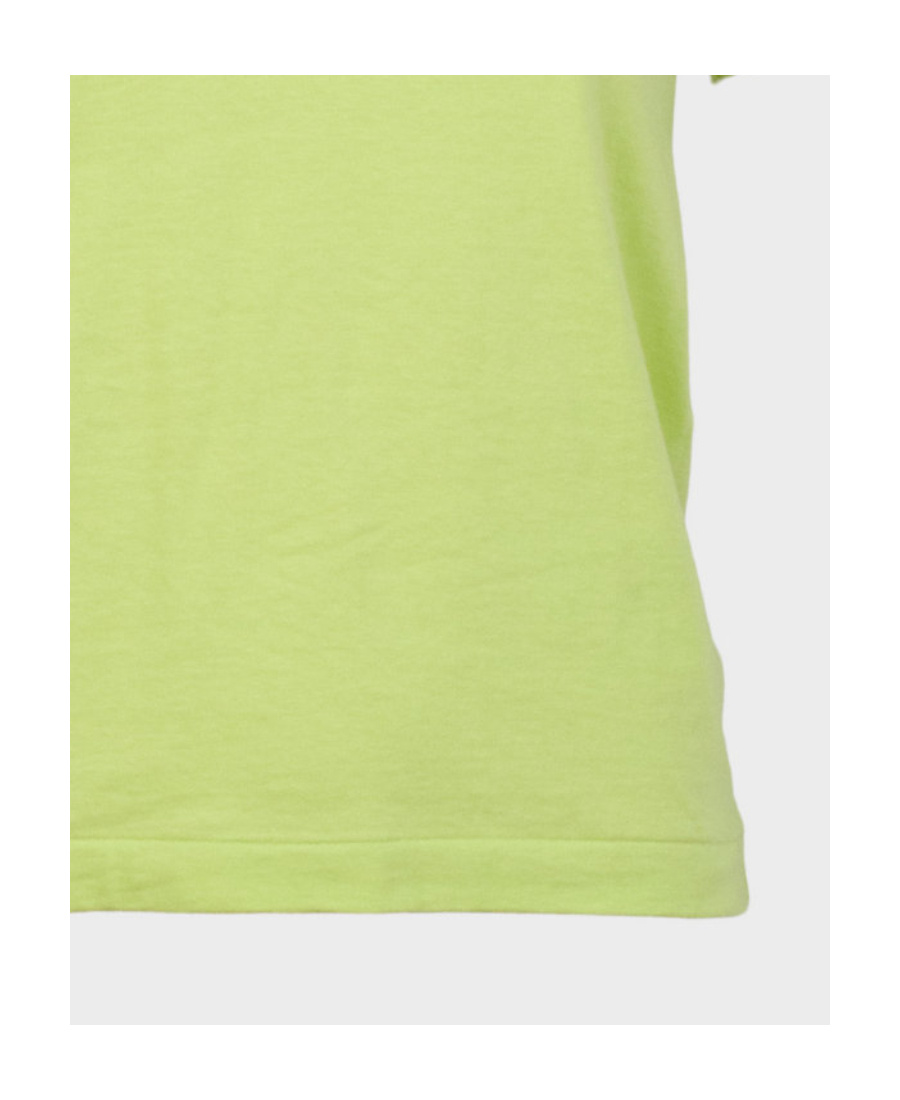 Comme Des Garçons Play Woman T-shirt Light Green Size S Cotton In Green