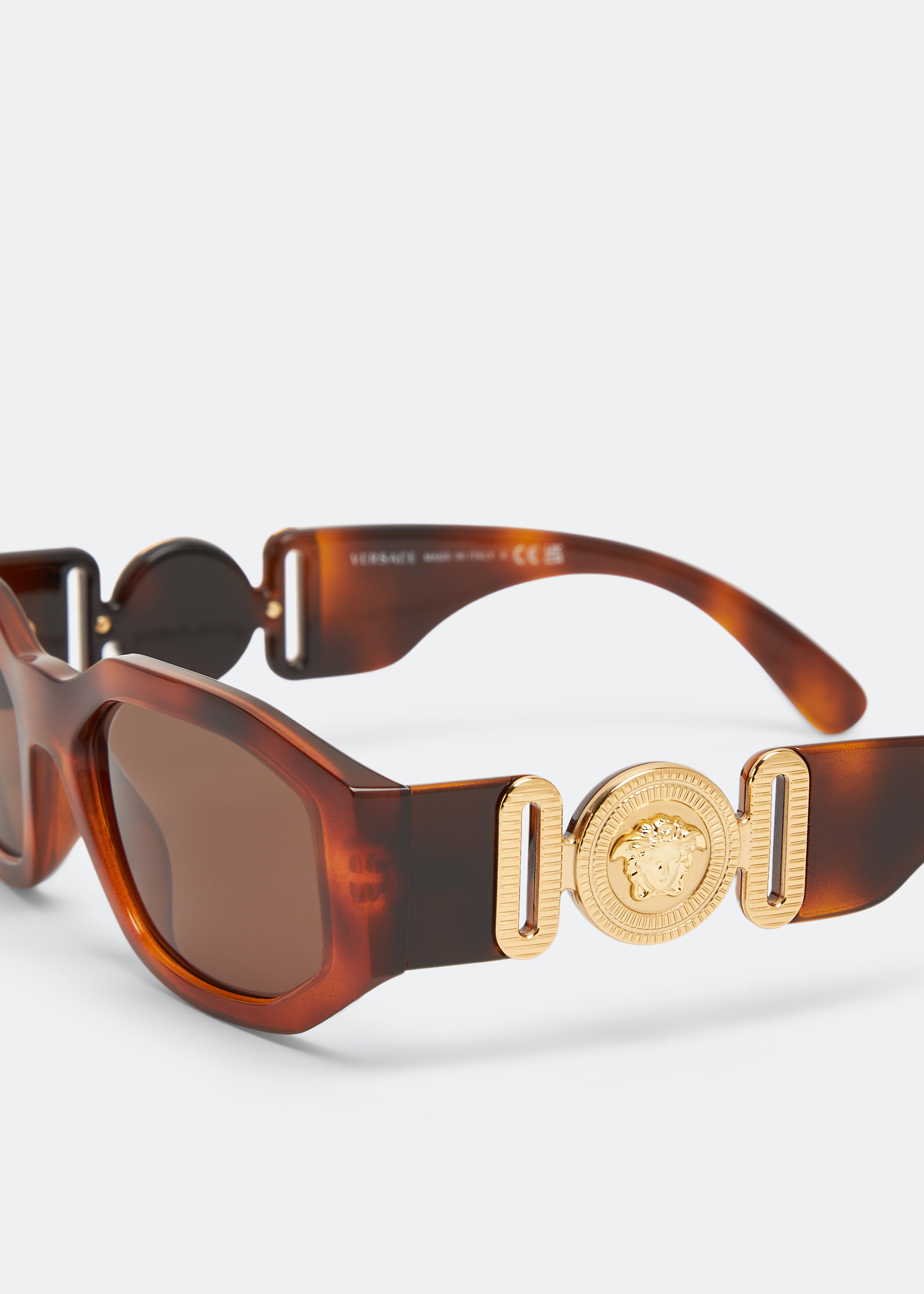 Versace 0ve4361 Sunglasses In Brown