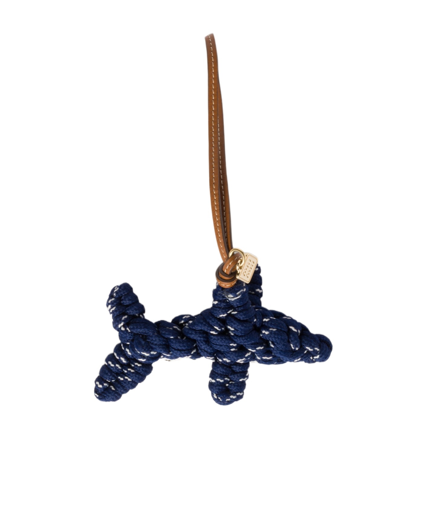 Miu Miu Cord And Leather Trick In Blue