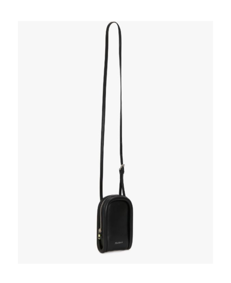Jw Anderson Bumper Logo-detail Phone Pouch In Black
