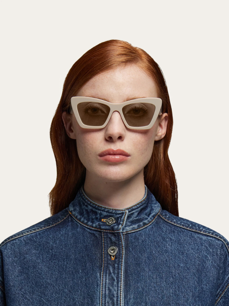 Ferragamo Sunglasses In Brown