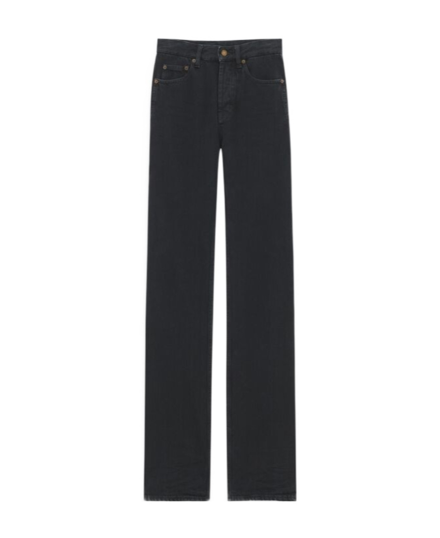 SAINT LAURENT HIGH-RISE STRAIGHT JEANS 