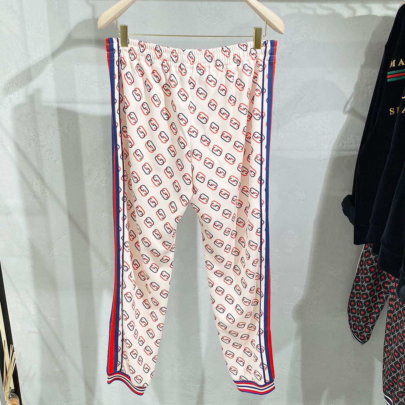 Gucci Gg Printed Jogging Pant In Multicolor