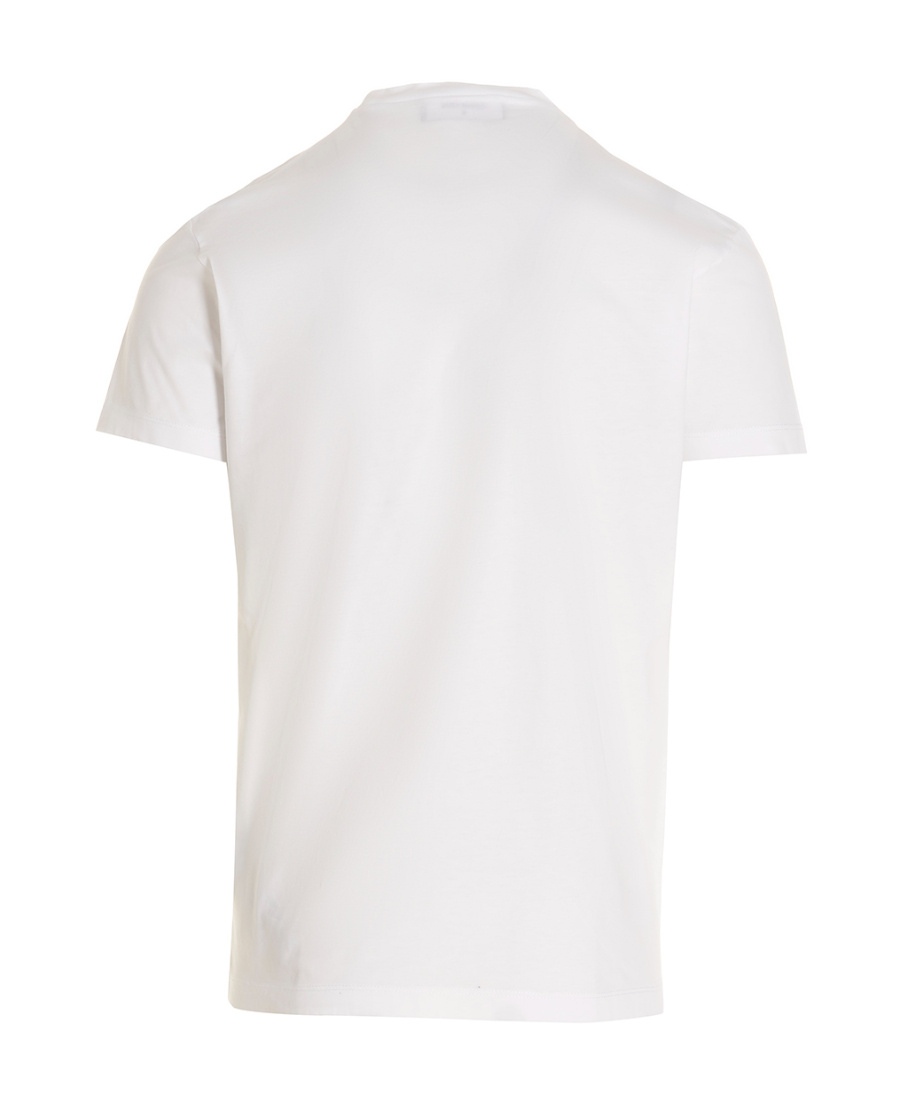 Shop Dsquared2 Logo-print Cotton T-shirt In White