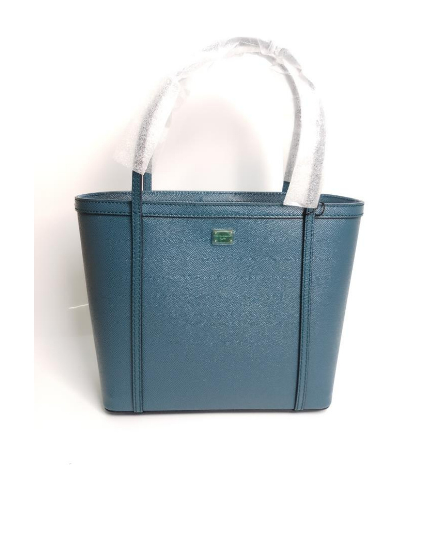 Dolce & Gabbana Logo Handbag In Blue