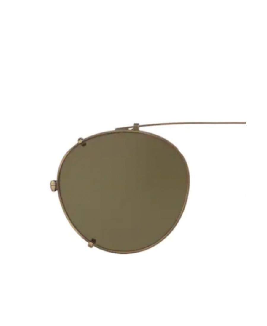Oliver Peoples Round Sunglasses In Green