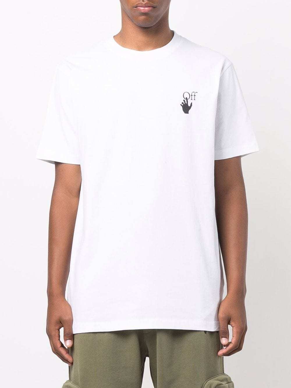 Off-white Caravaggio-print T-shirt In White