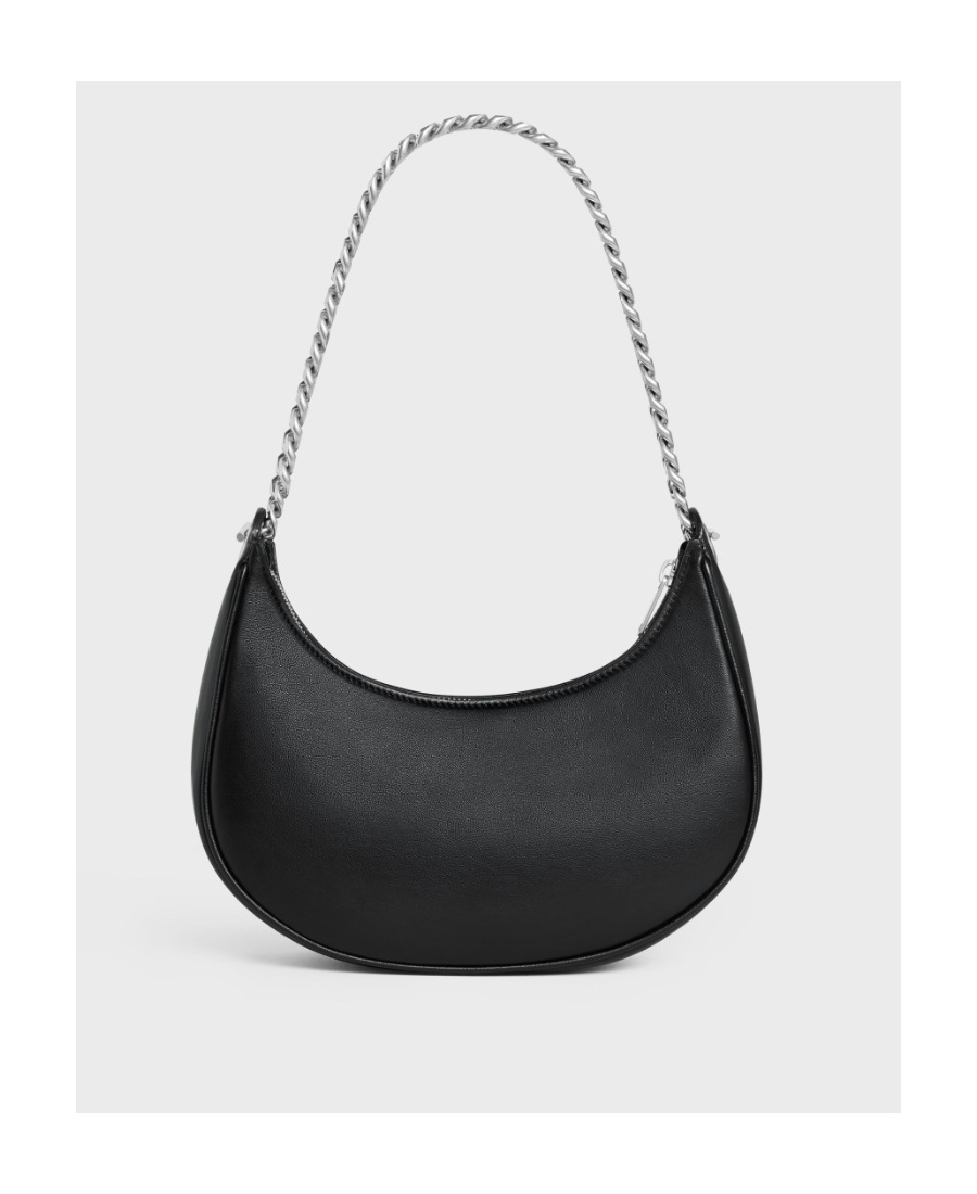 Celine Medium Chain Shoulder Bag In Black