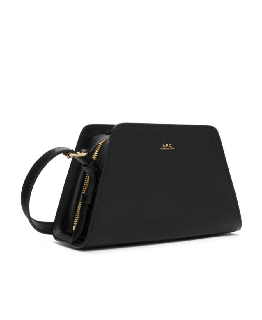 Apc Small Tetra Shoulder Bag In Black