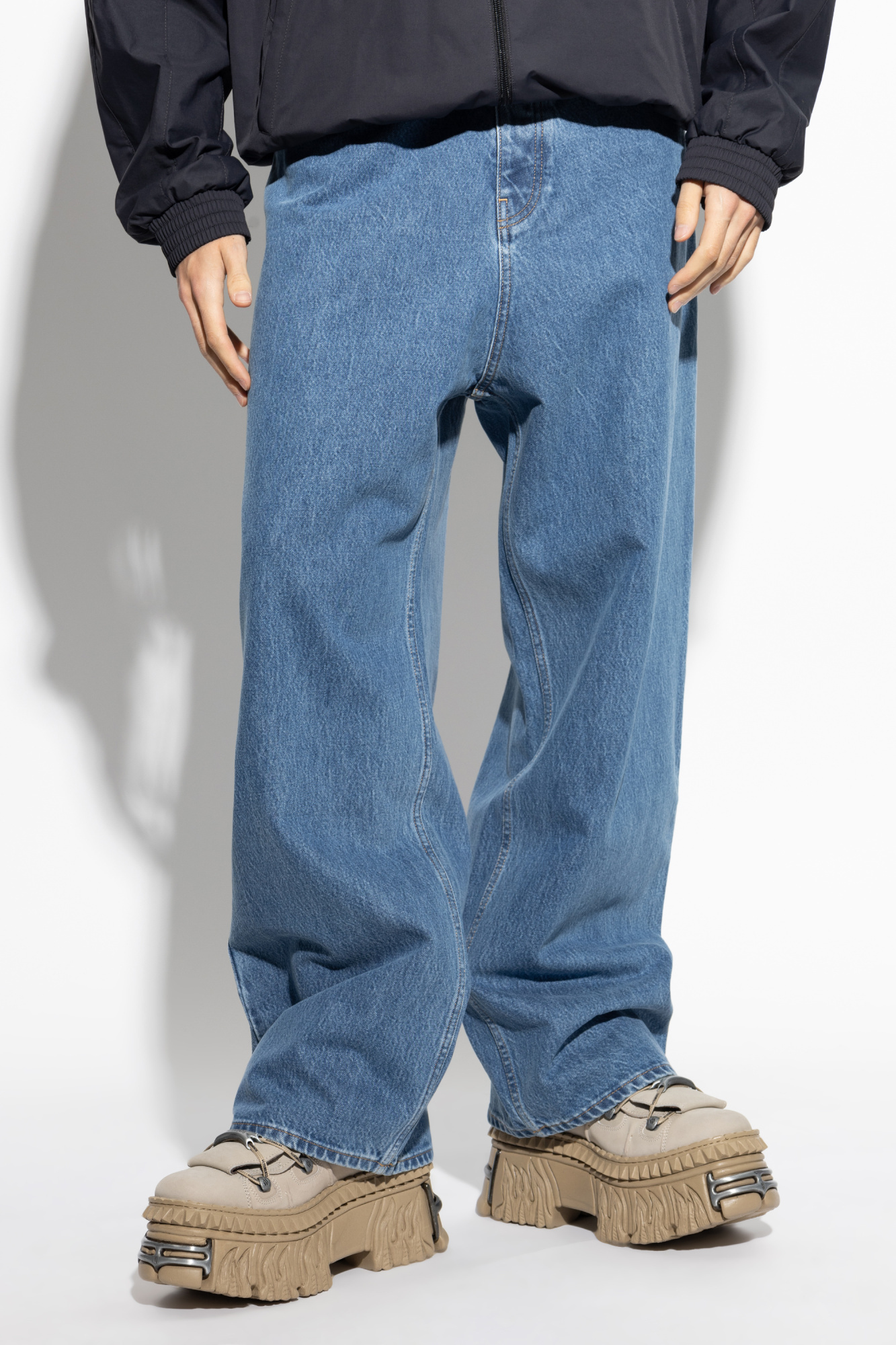 Vetements Belt-loop Jeans In Blue