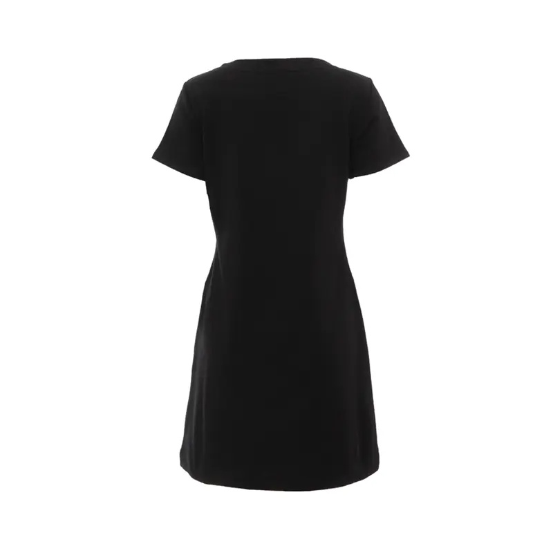 Moschino A Printed Dress In Black