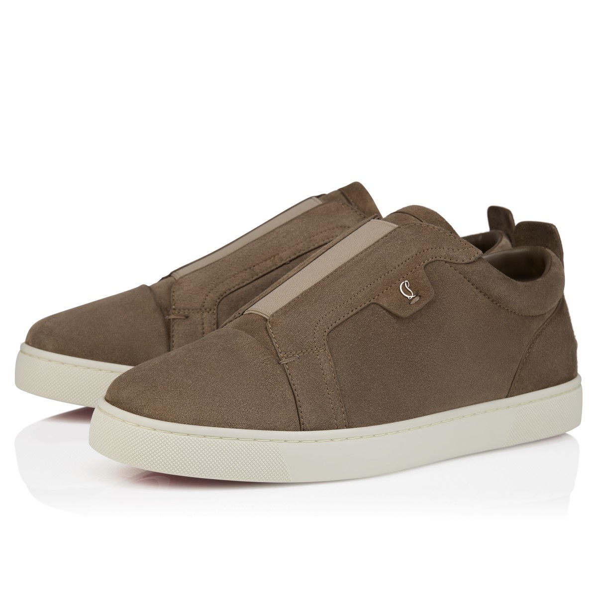 Christian Louboutin Sneakers In Brown