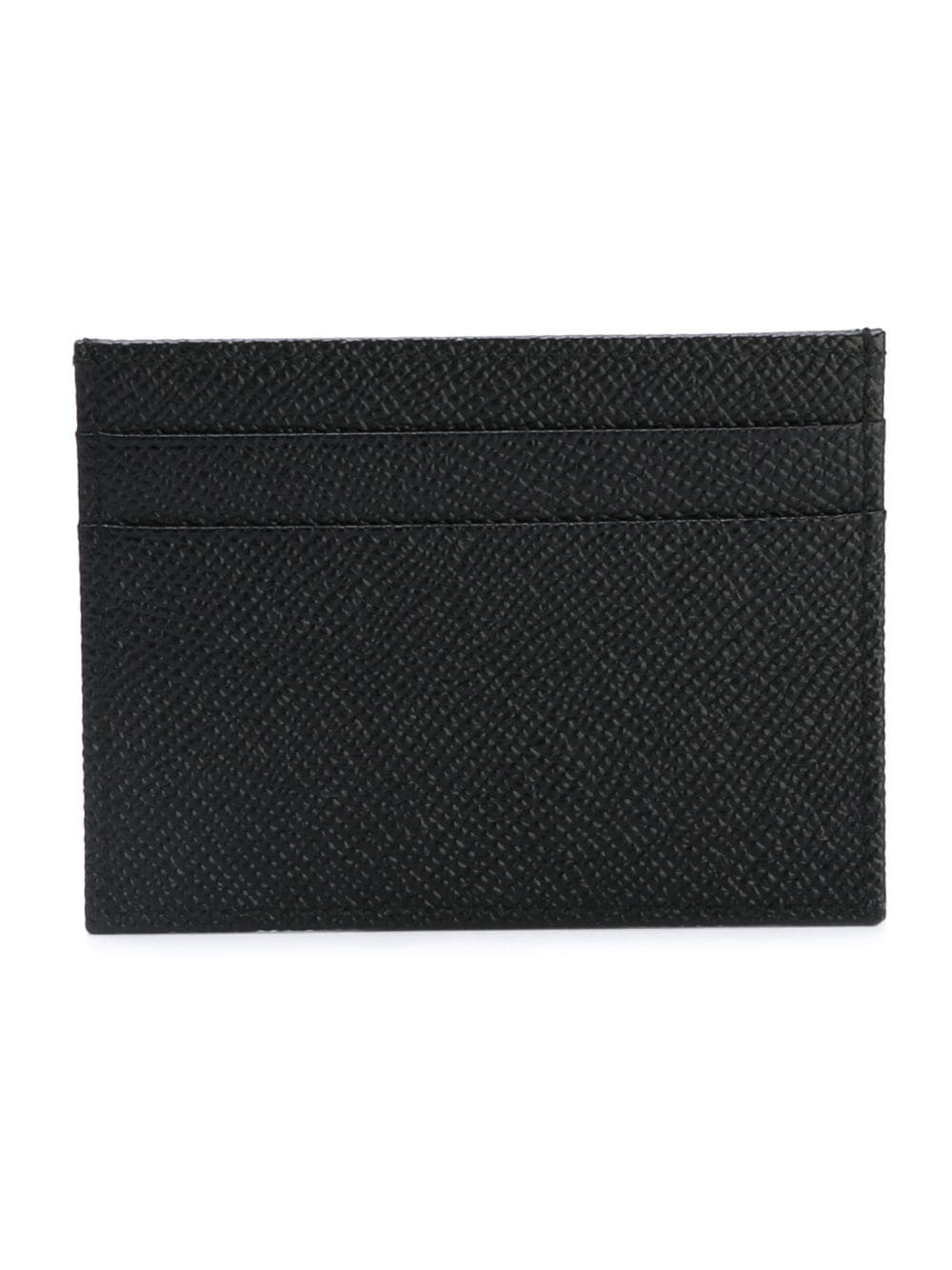 Dolce & Gabbana Women  Cardholder With Logo Plaque In Black