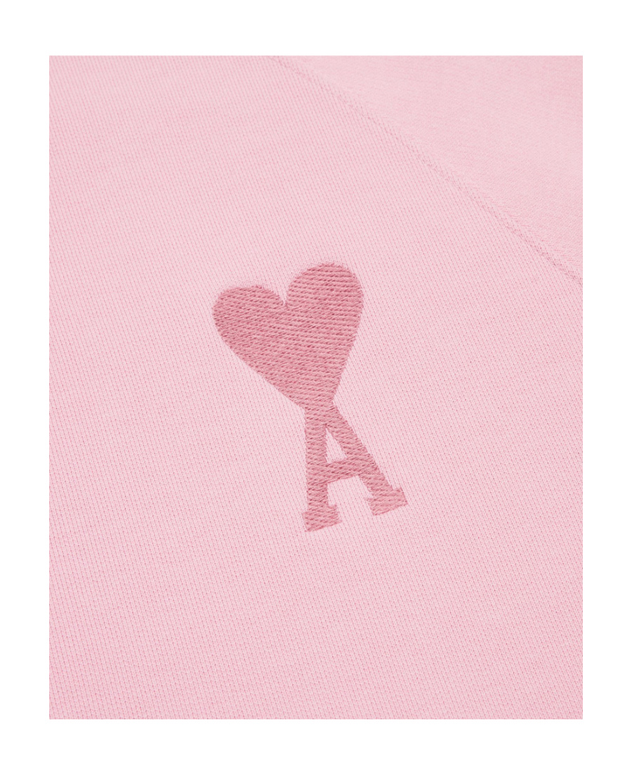 Ami Alexandre Mattiussi Ami De Coeur Sweatshirt In Pink