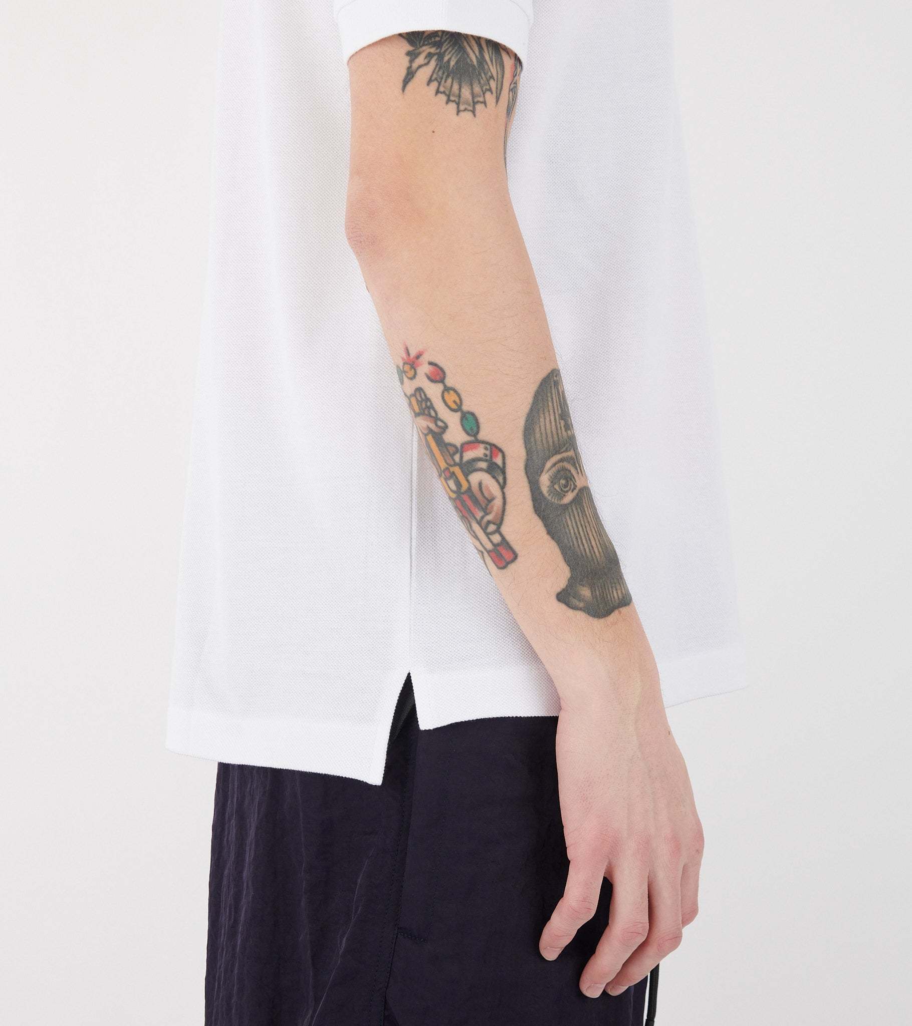 Comme Des Garçons Play Overlap-heart Print Cotton-jersey T-shirt