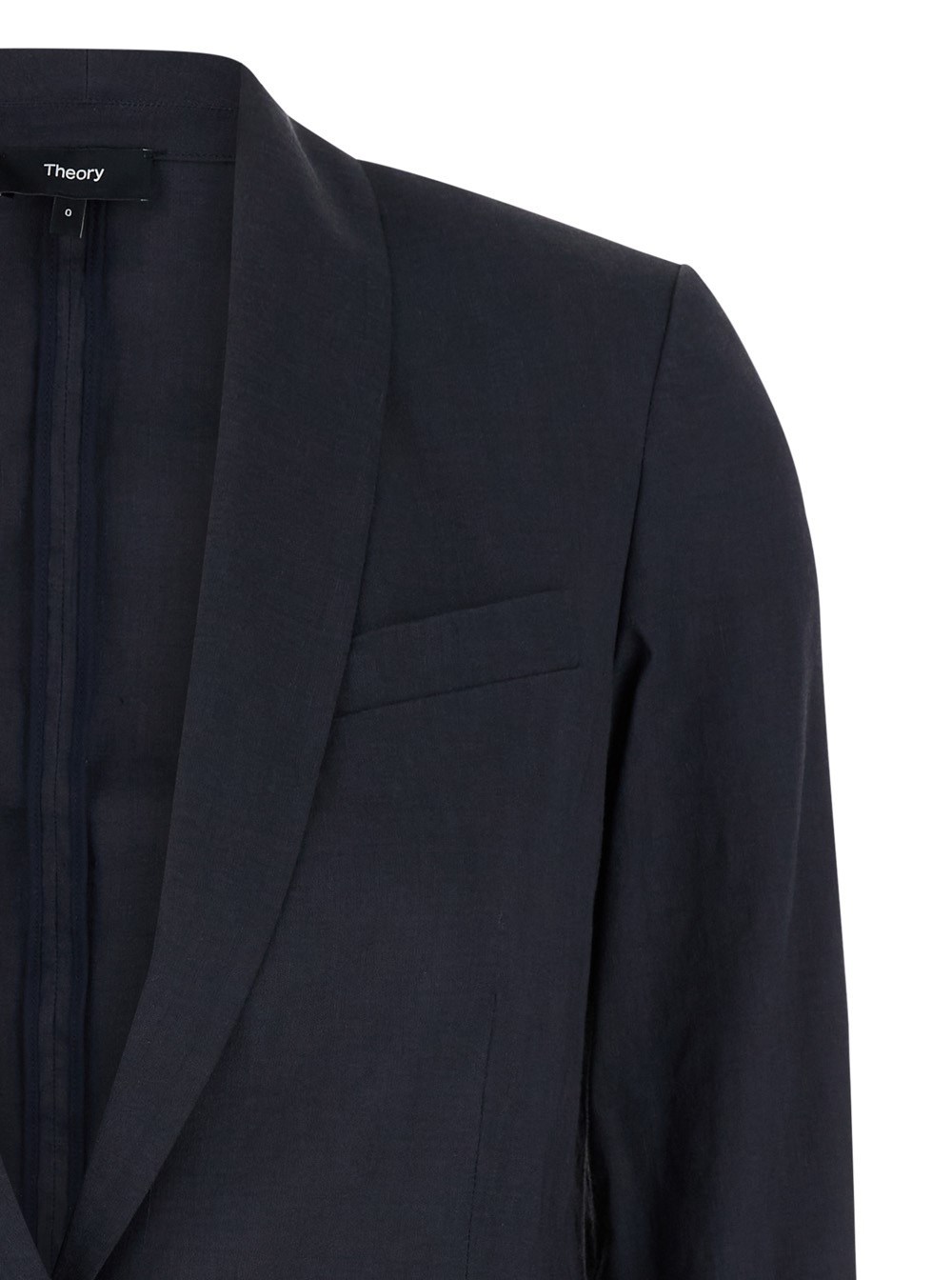 THEORY SHAWL-LAPELS SINGLE-BREASTED BLAZER