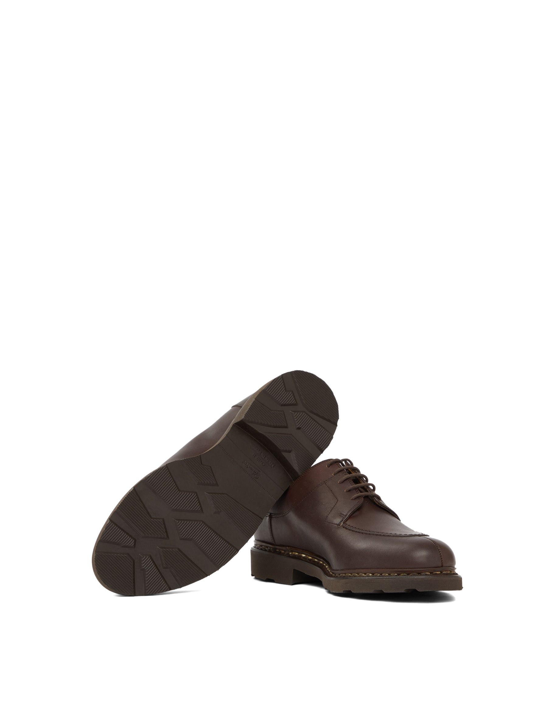Paraboot Leather Shoes In Brown