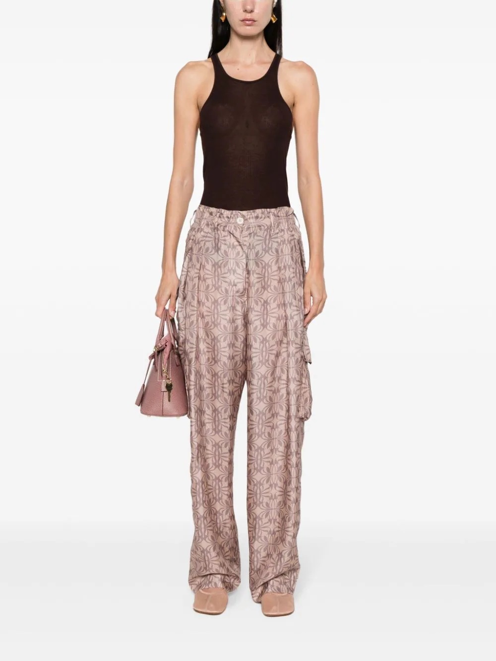 Dries Van Noten Belt-loop Casual Pants In Nude