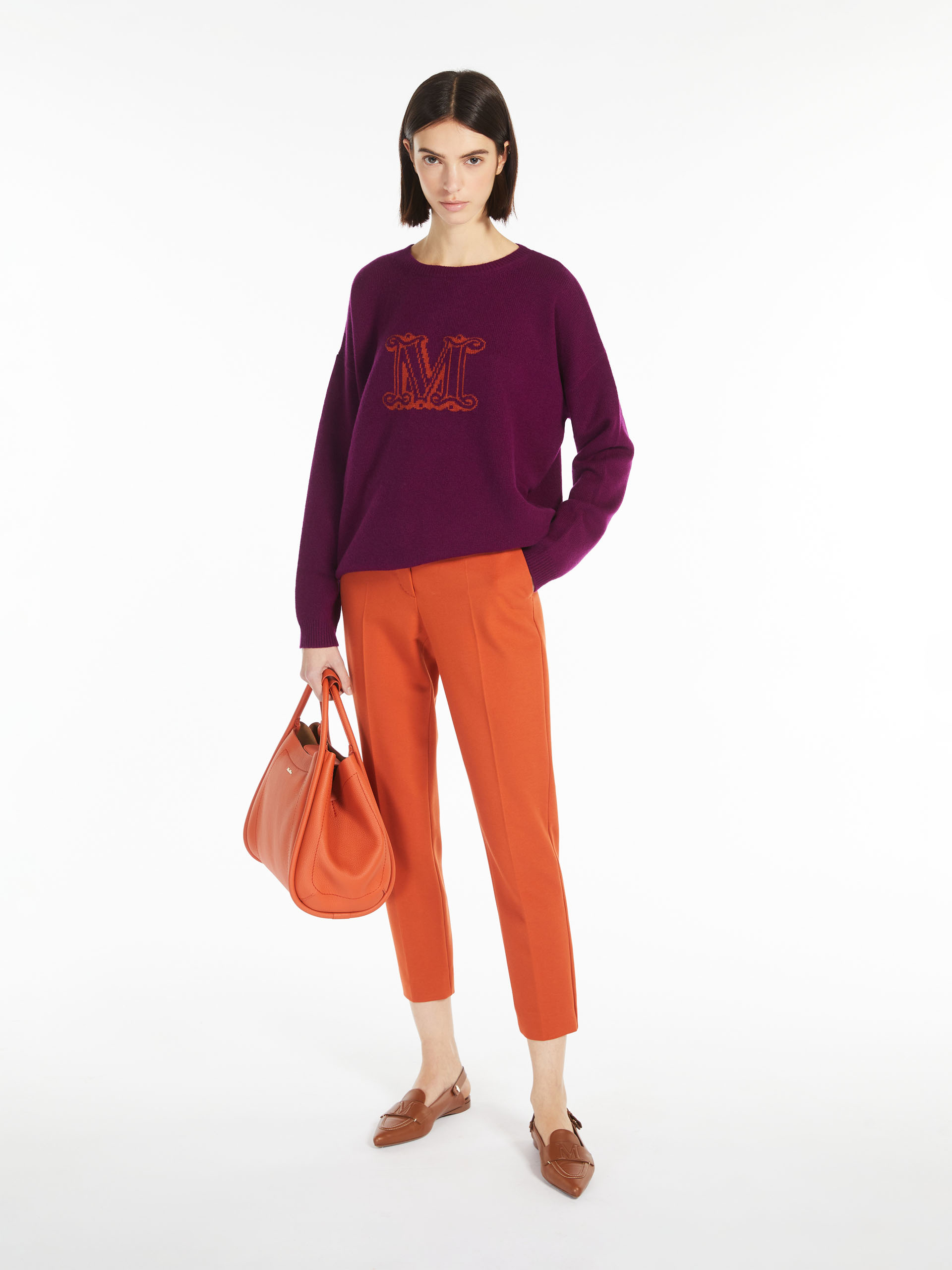 Max Mara Cashmere Sweater In Red