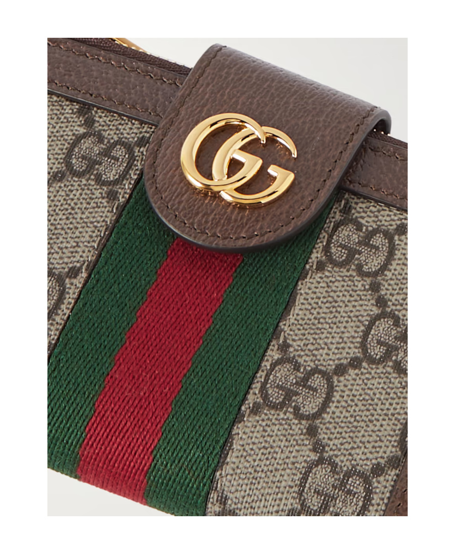 Gucci Ophidia Monogram-pattern Wallet In Multicolor
