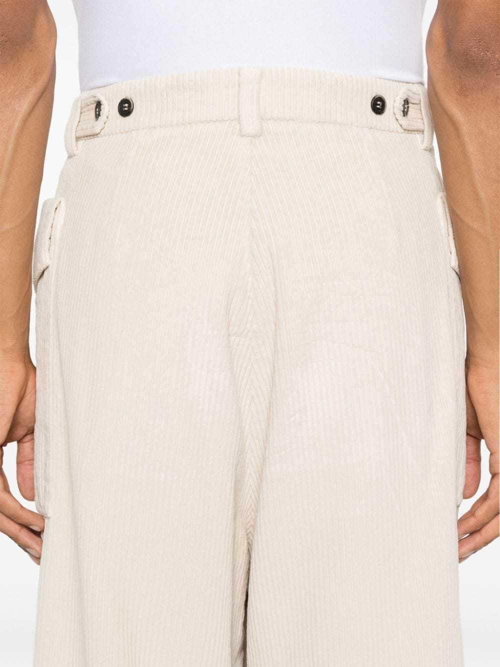 Shop Barena Venezia Caorloto Demi Trousers In White