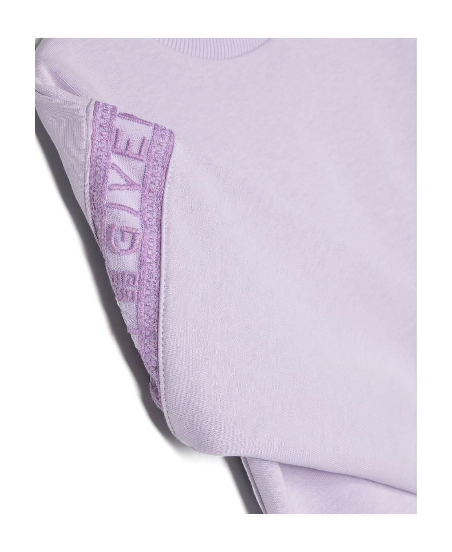 Givenchy Logo Round Neck Sweater In Purple