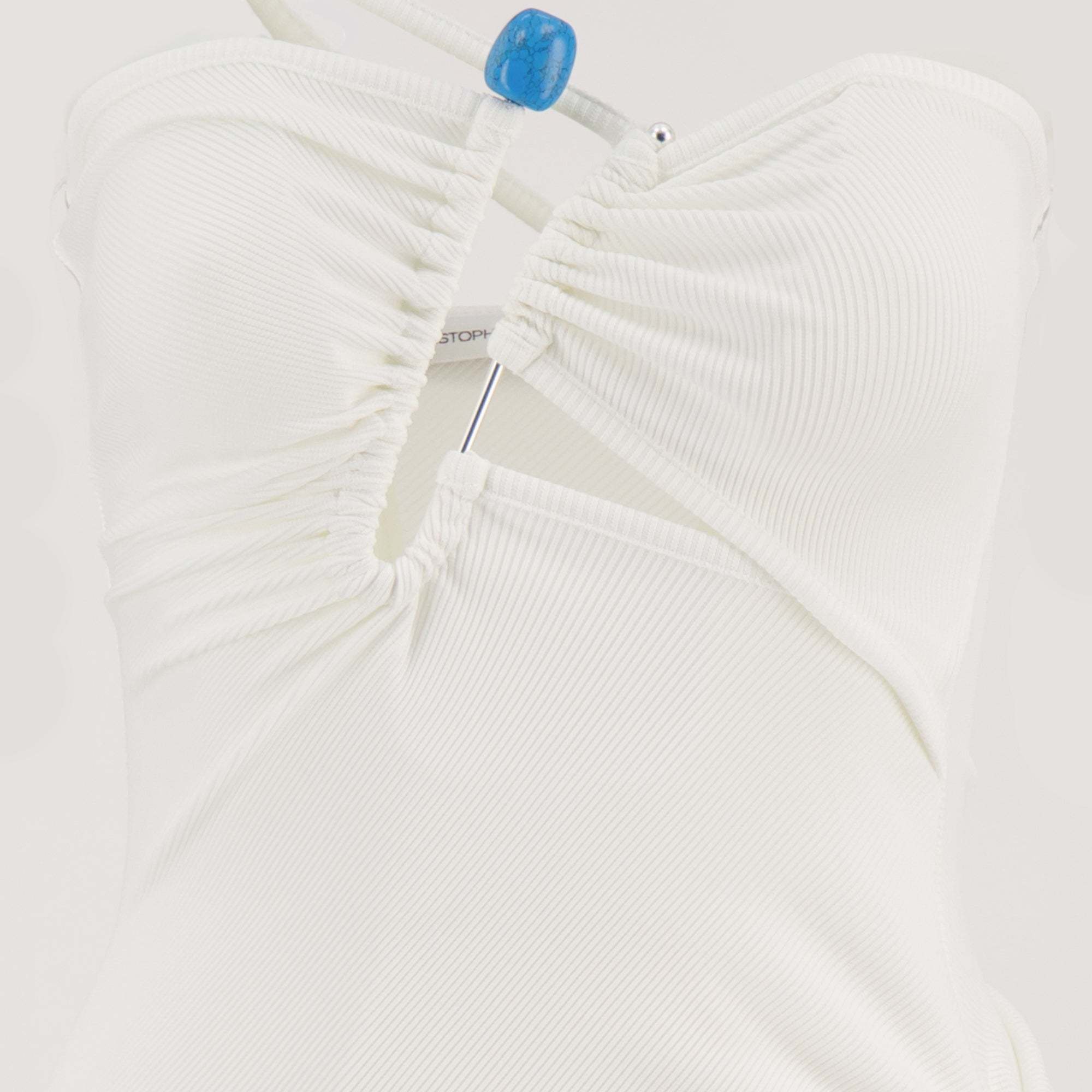 Christopher Esber Sleeveless Dress In White