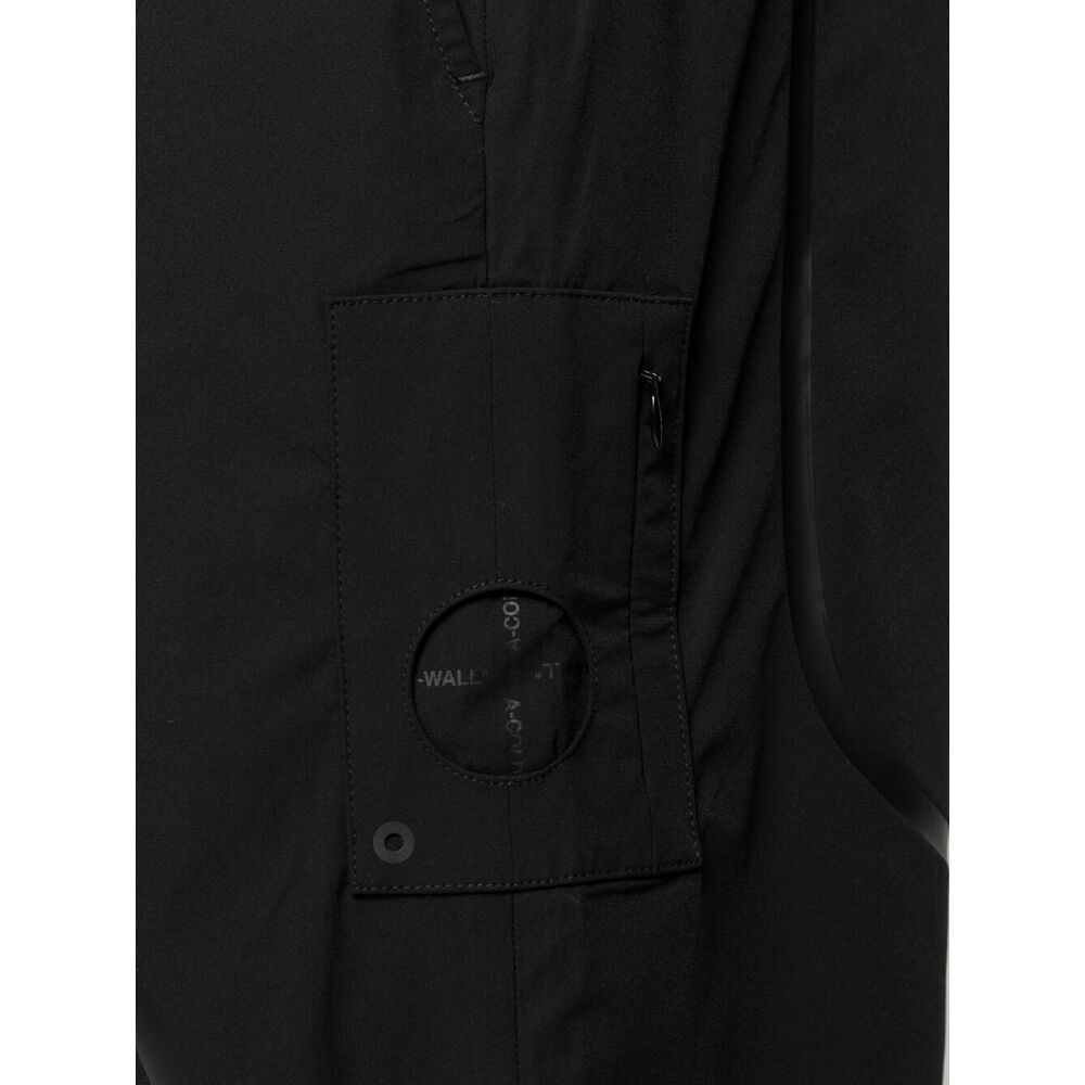 A-cold-wall* Stripe-print Elasticated Track Shorts In Gray