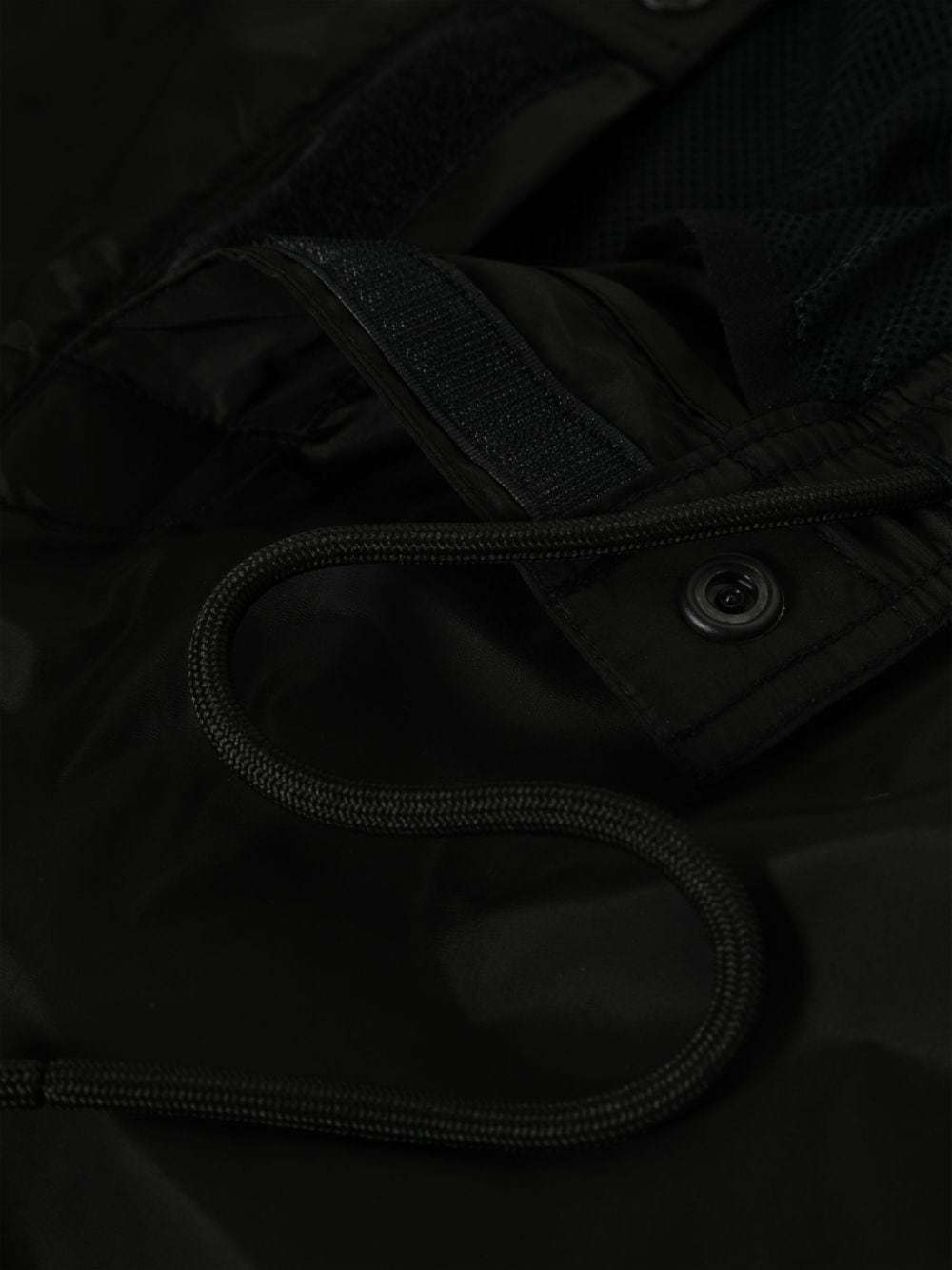 Shop Moncler Logo-patch Swim Shorts In Black