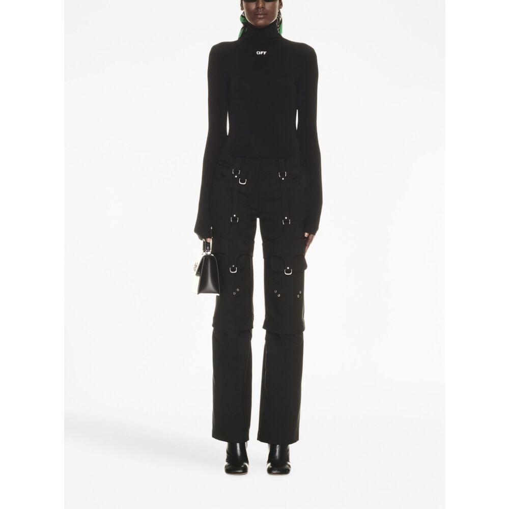 Off-white Pants In Black