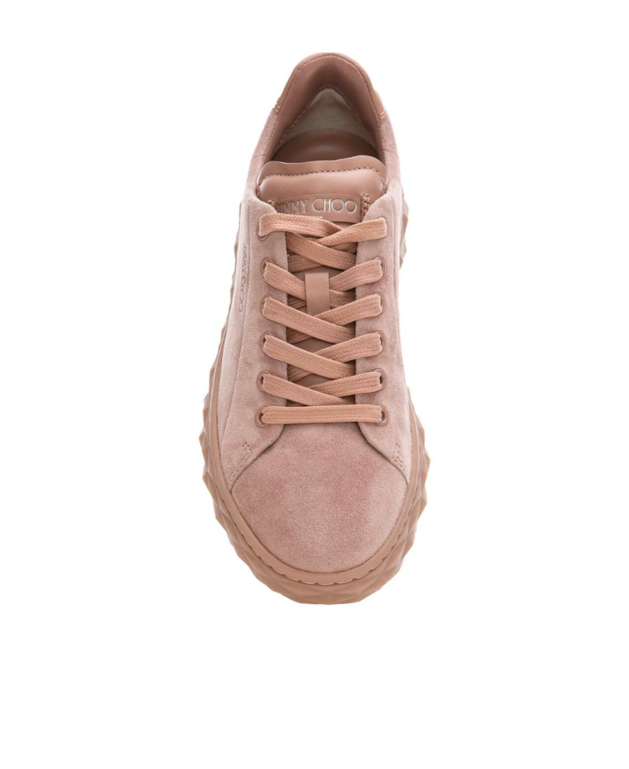 Jimmy Choo Logo Straps Casual Sneakers In Nude