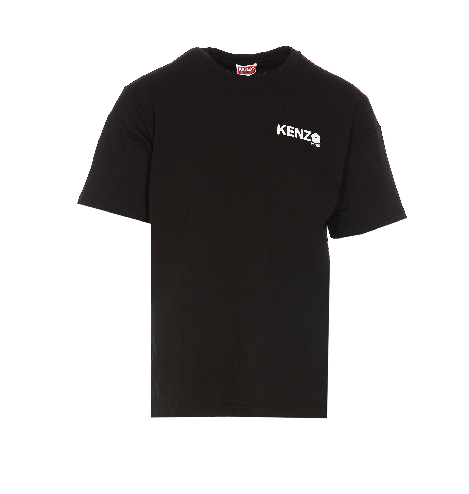 Kenzo Boke Flower 2.0 Classic Cotton Logo Graphic T-shirt In Black