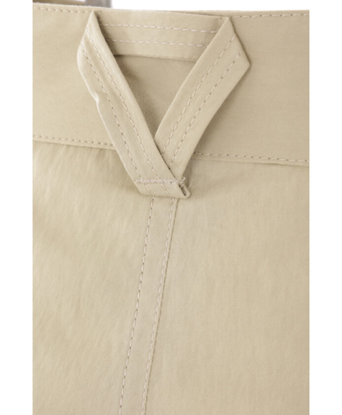 Bottega Veneta Cotton-blend Cargo Trousers In Nude