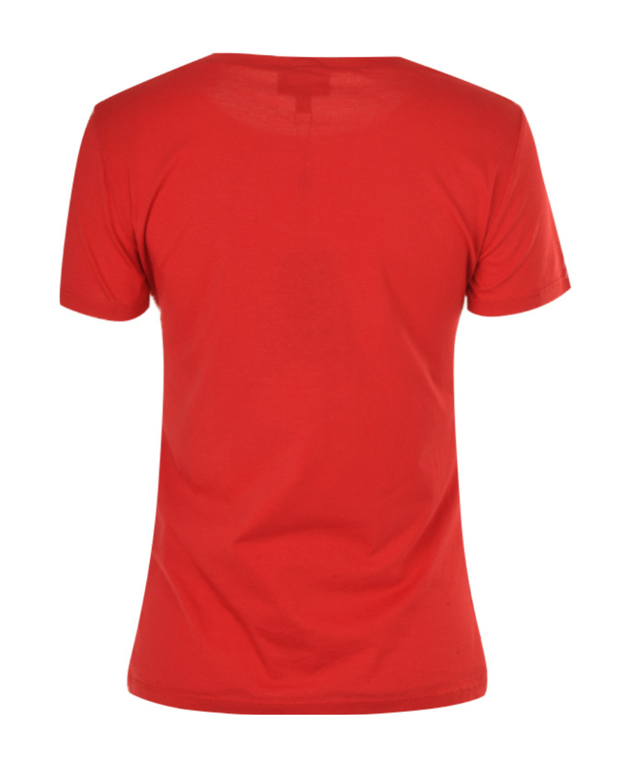Shop Armani Jeans Logo Short-sleeved T-shirt In Red