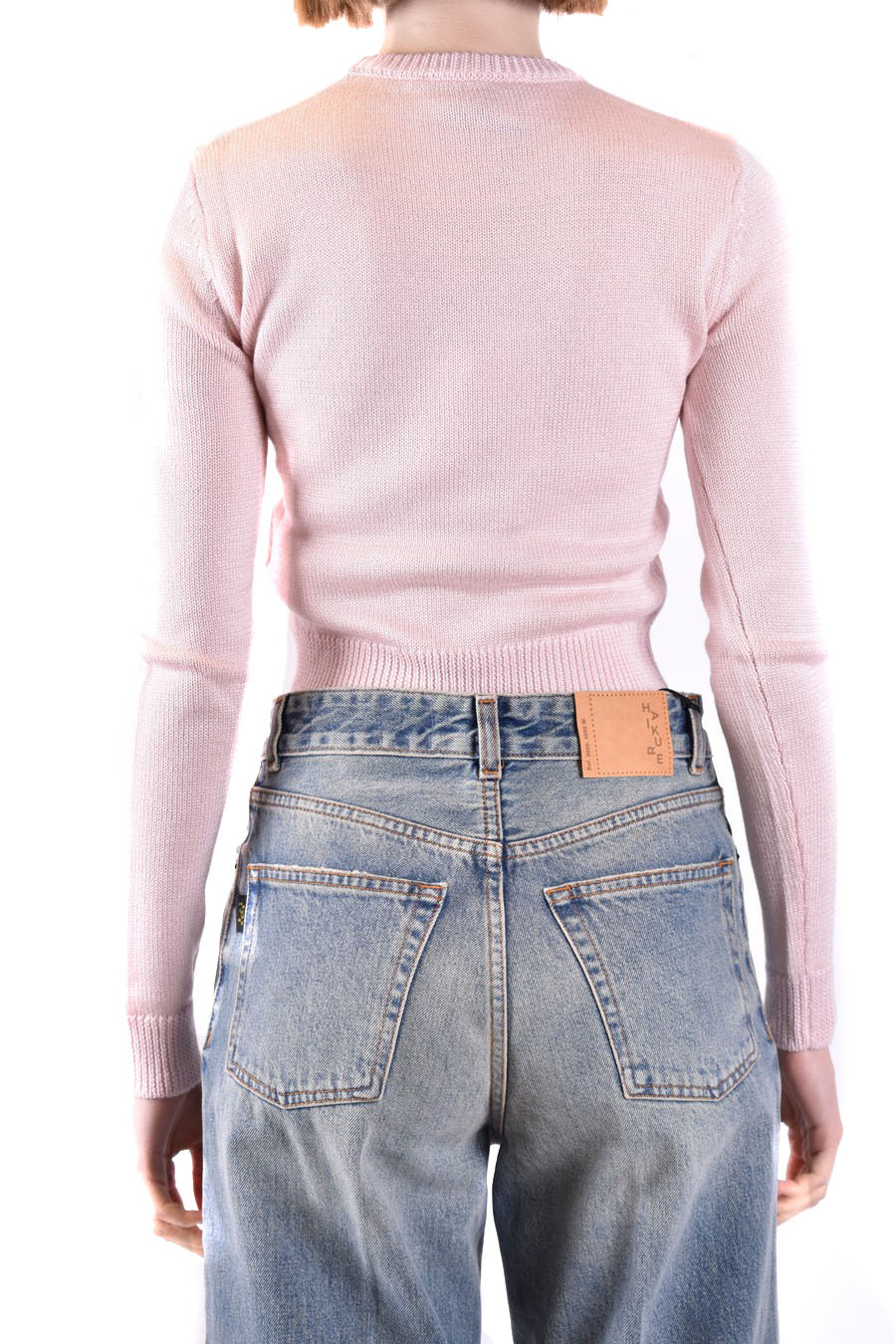 Shop Chiara Ferragni Eyestar Intarsia-knit Sweater In Pink