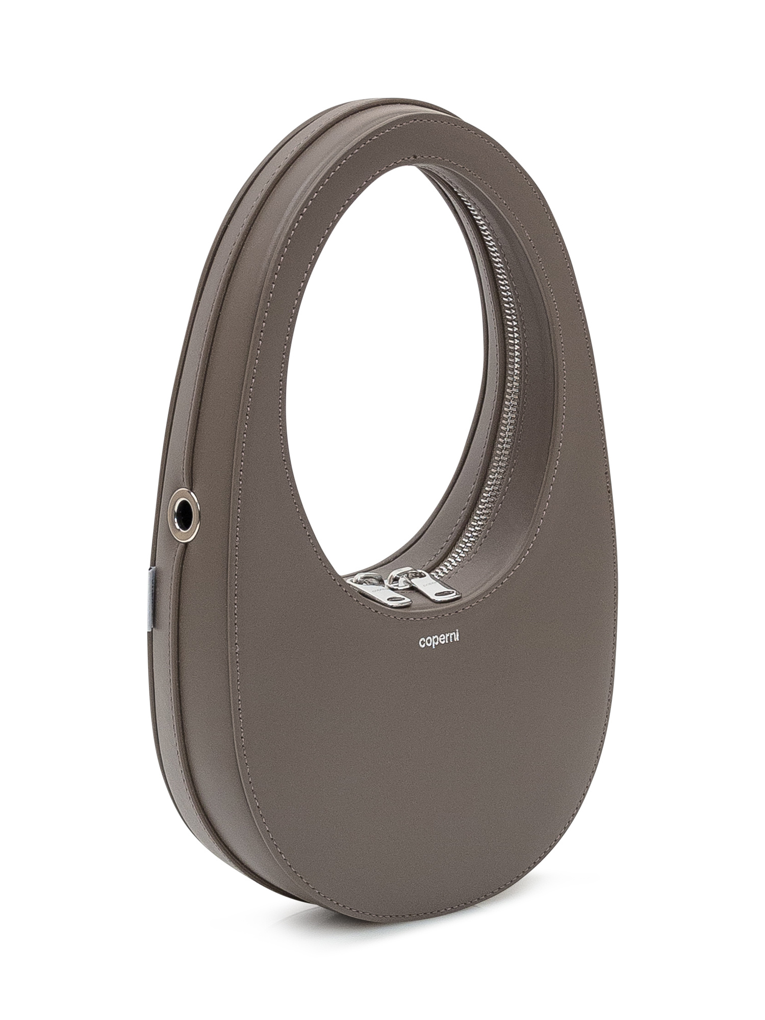 Coperni Swipe Zipped Mini Shoulder Bag In Black
