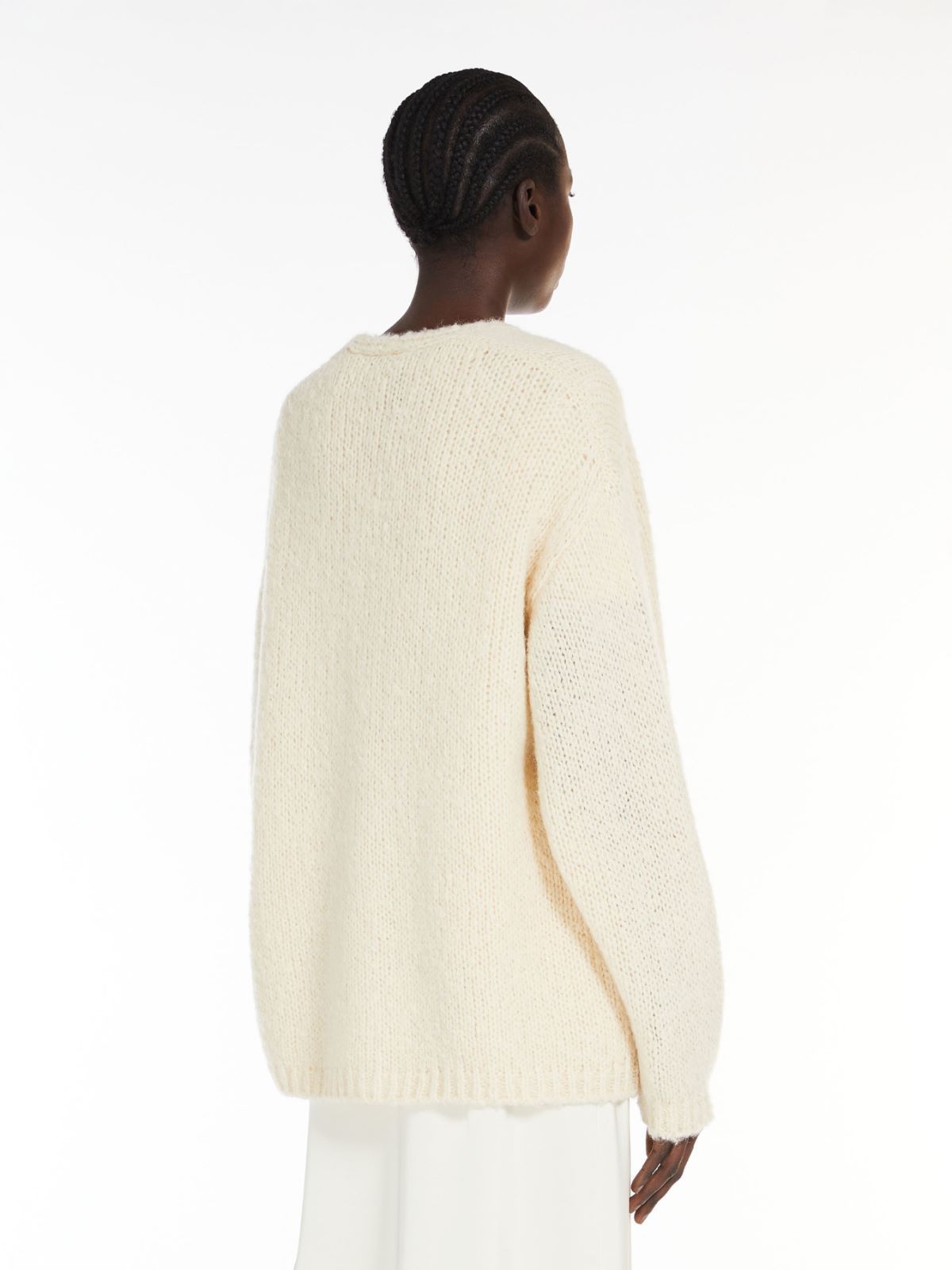 WEEKEND MAX MARA WEEKEND MAX MARA V-NECK LONG-SLEEVED CARDIGAN