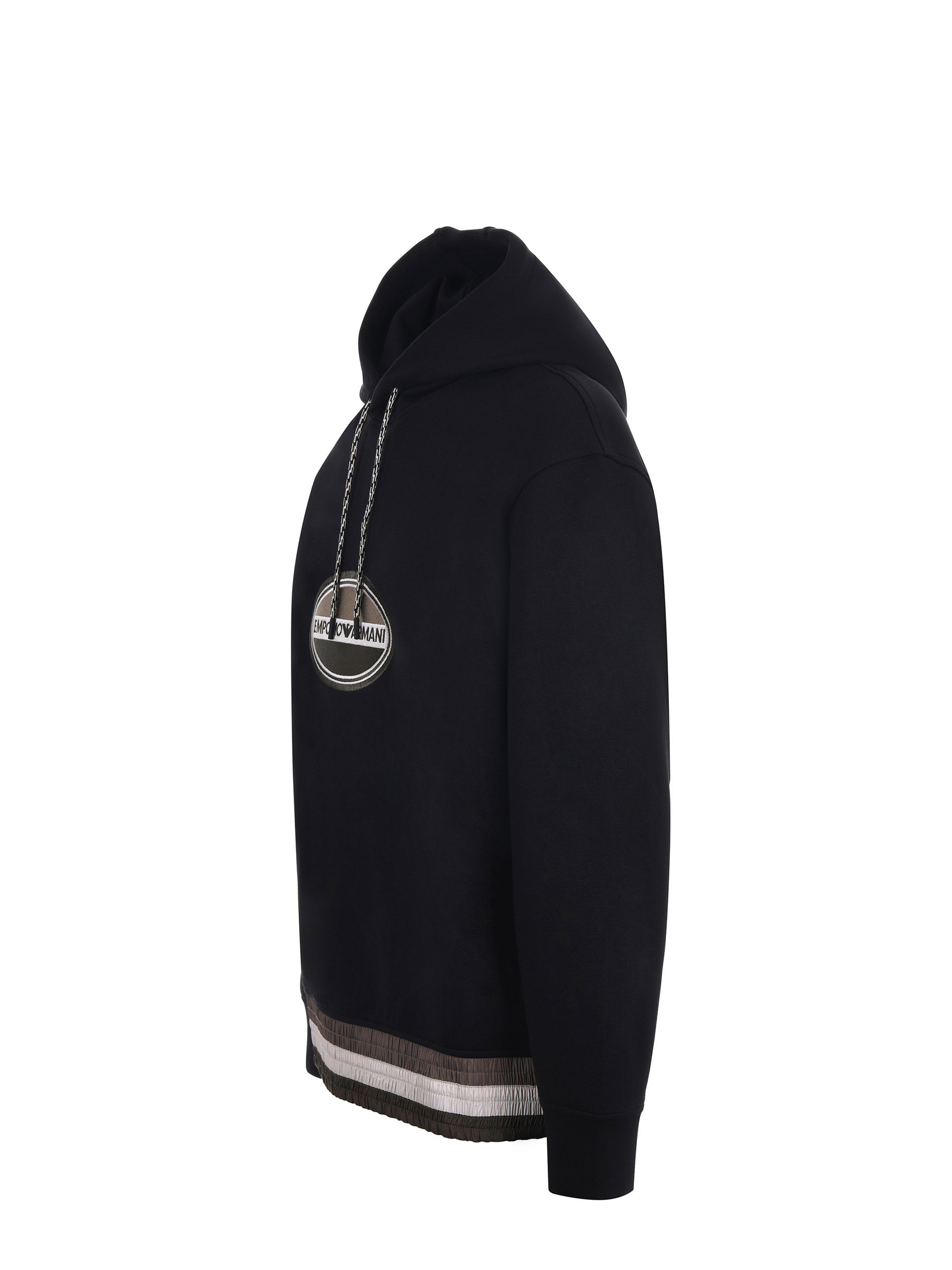 Emporio Armani Long Sleeve Sweatshirt In Black