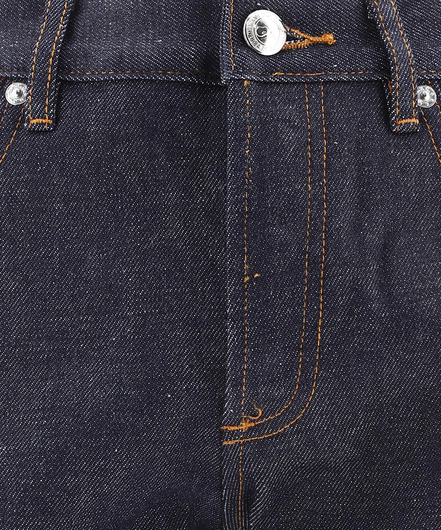 Apc Navy Petit New Standard Jeans In Black