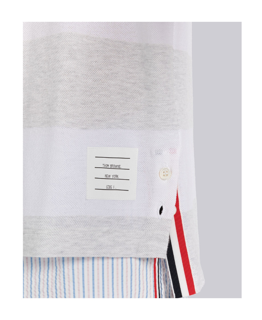 Thom Browne Rwb Pocket T-shirt In White