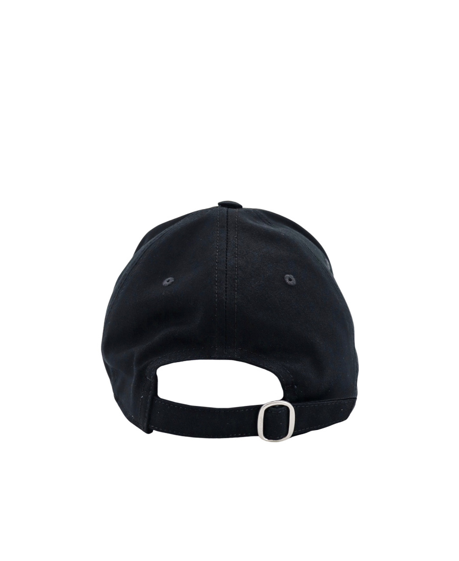 Off-white Eyelet Vents Six-panel Construction Cap In Black