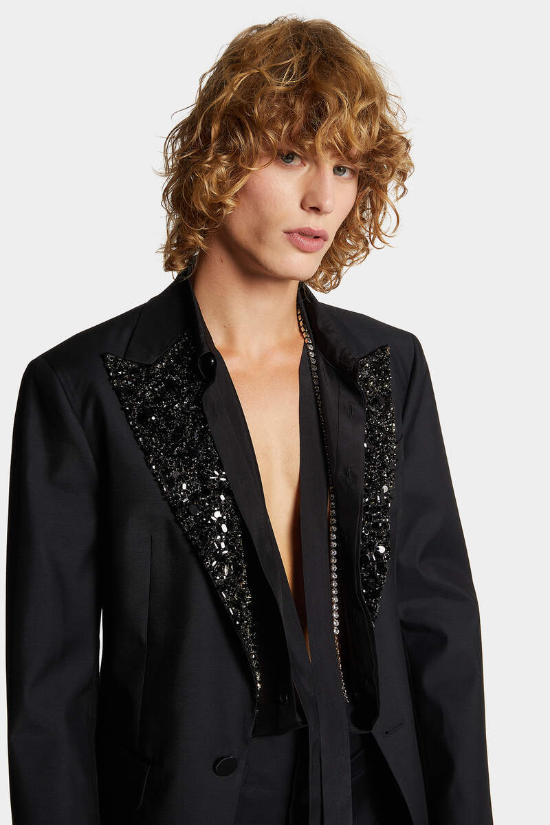 Dsquared2 Einreihiges Sakko In Black