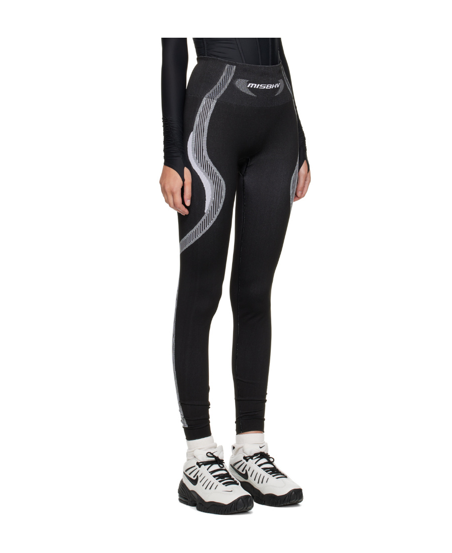Misbhv Sport Active Seamless Leggings In Black