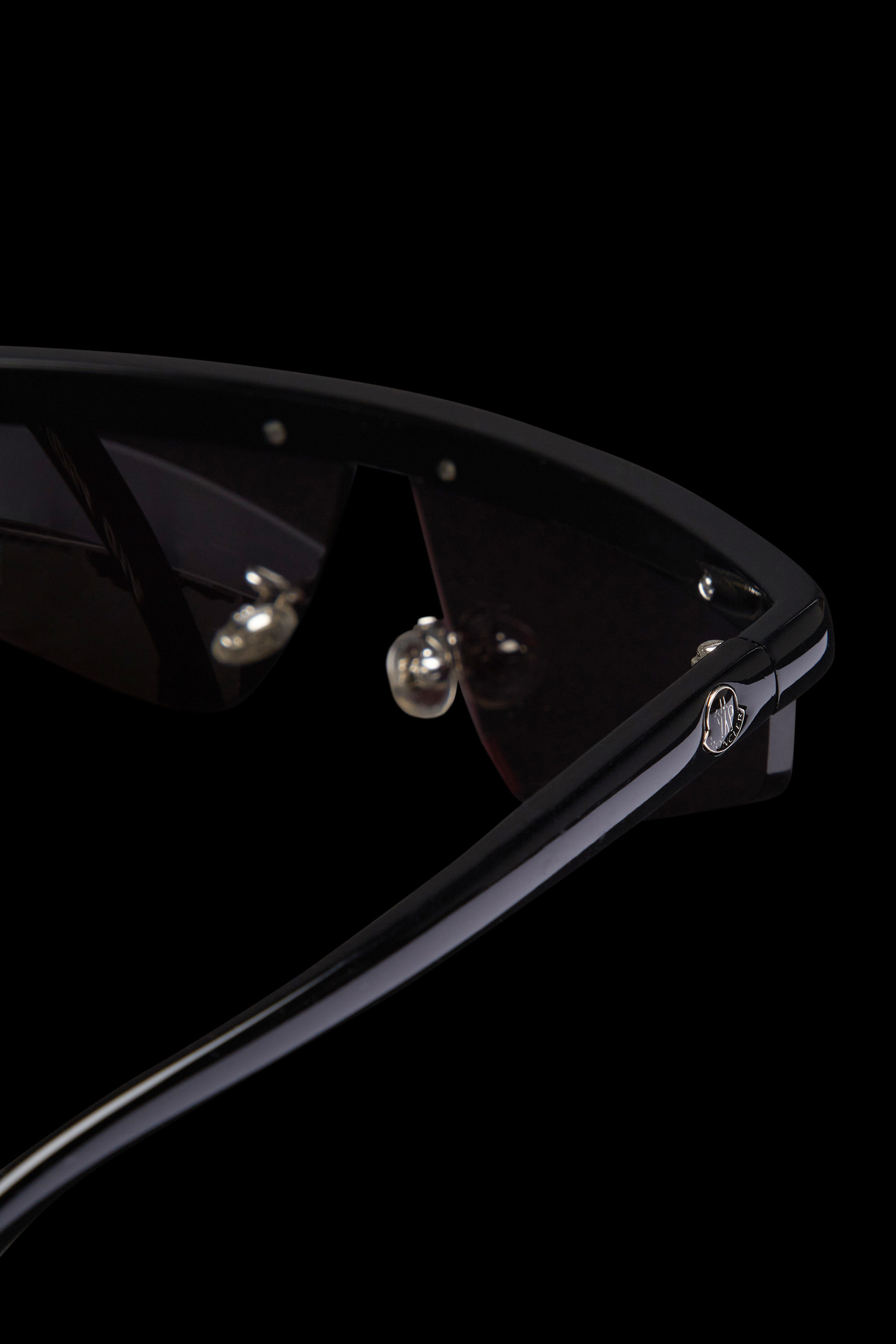 Moncler Orizion Rectangle-shape Sunglasses In Black
