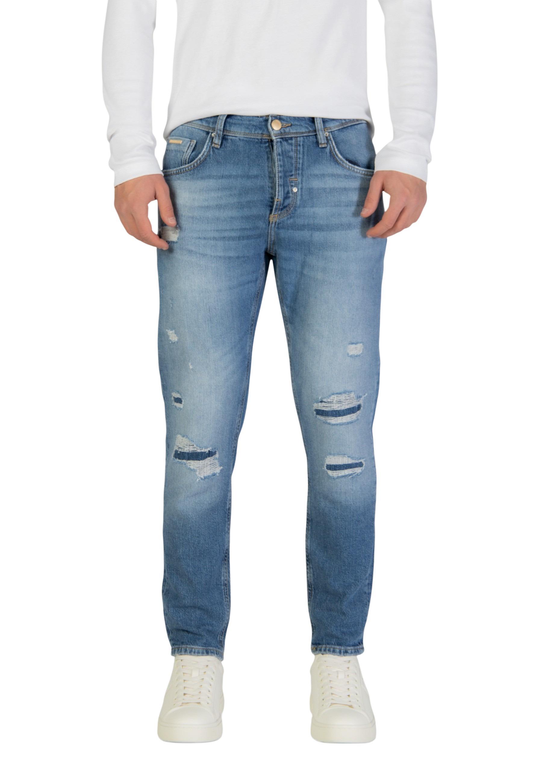Antony Morato Distressed Denim Jeans In Blue