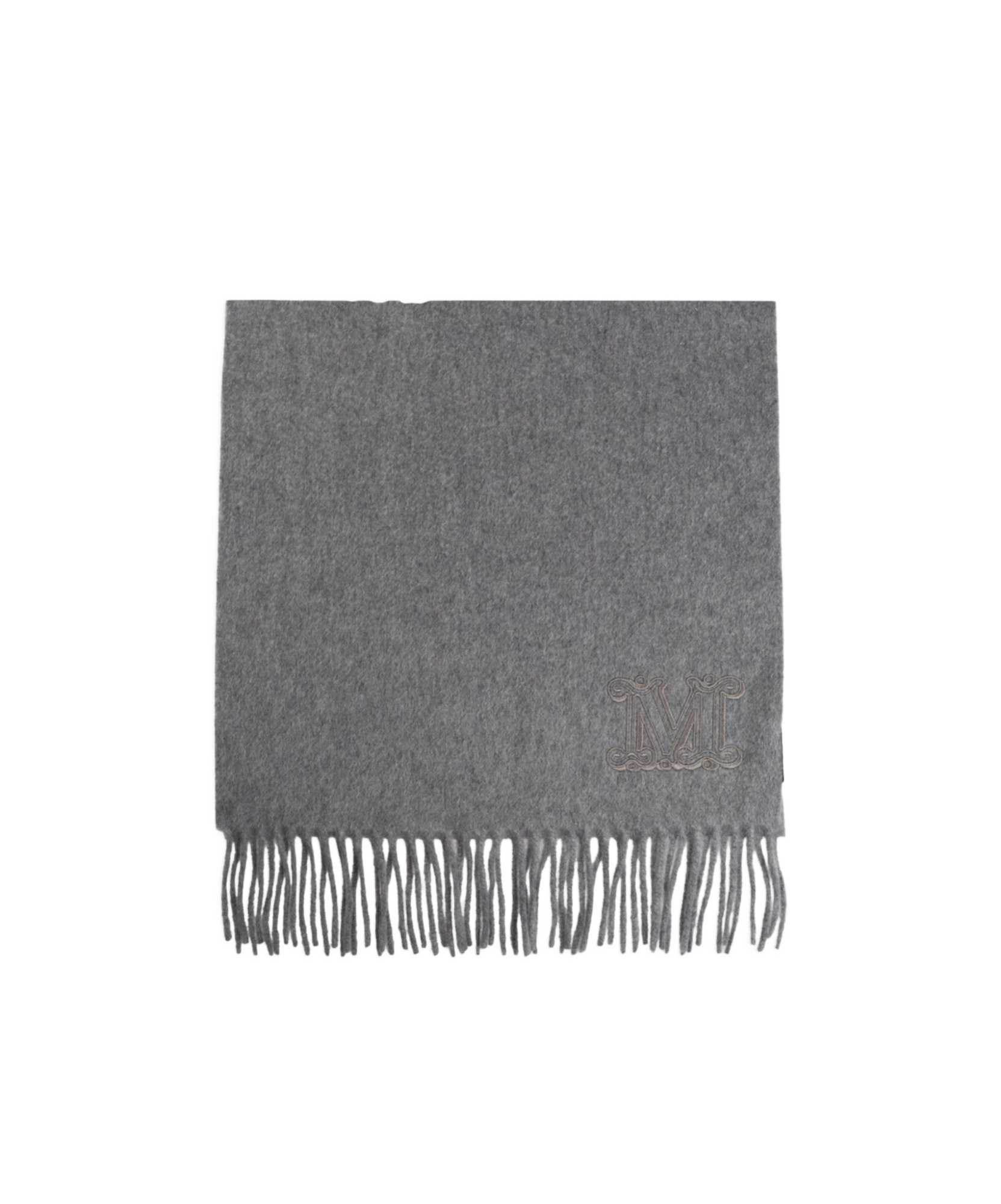 Max Mara Luxurious Cashmere Wraparound Rectangle Scarf In Burgundy