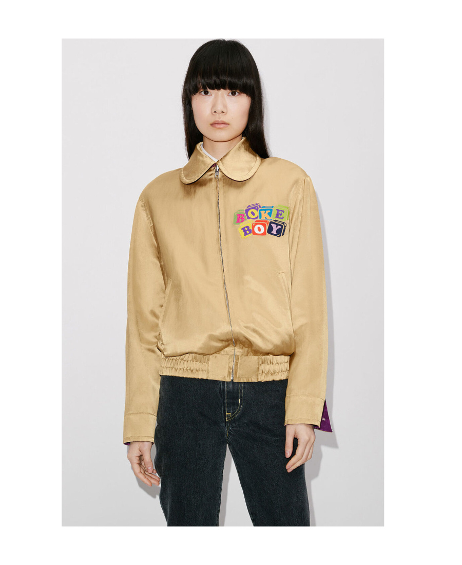 Kenzo Synthetic Fibers Jacket In Purple