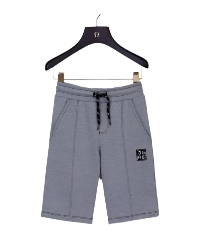 Aigner Logo-patched Bermuda Shorts In Gray