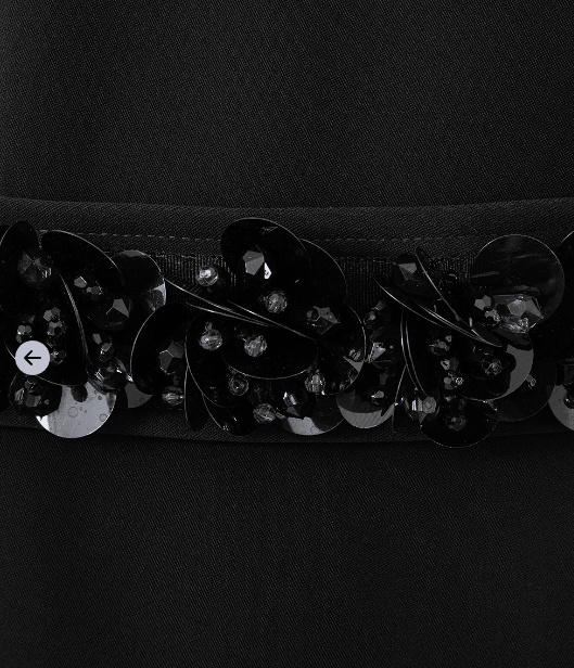 P.a.r.o.s.h Short Sleeve Dress In Black